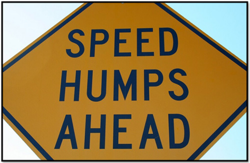 Speed Bumps the best tool for traffic calming