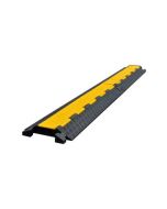 Cable Protectors. Yellow cable ramp