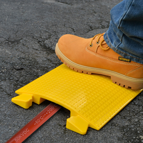 Cable floor protector